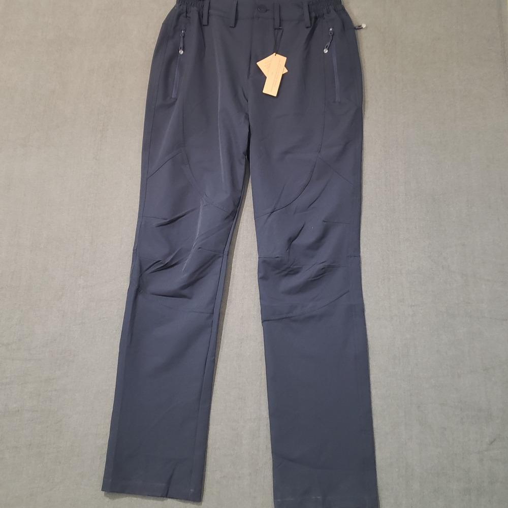 Northbound Gear Outdoor Pants Mens 30x32 Navy Blue Fleece Lined‎ Hiking